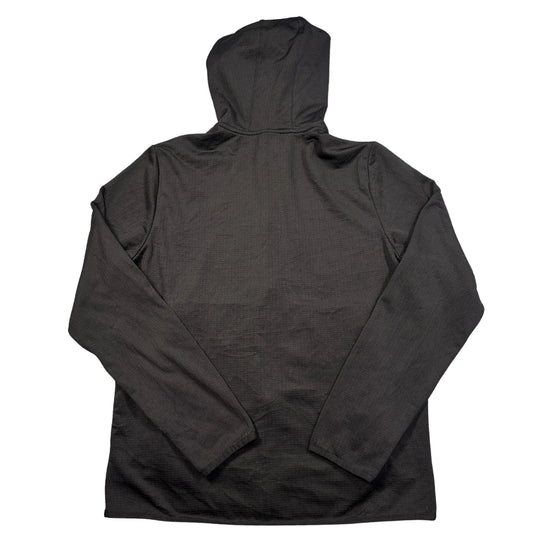 Gerry® Black Grid Fleece Zip Hoodie-M