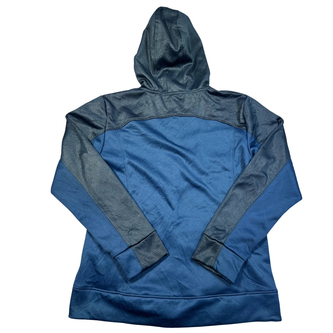 Alanic® Navy Coral Zip Hoodie-M