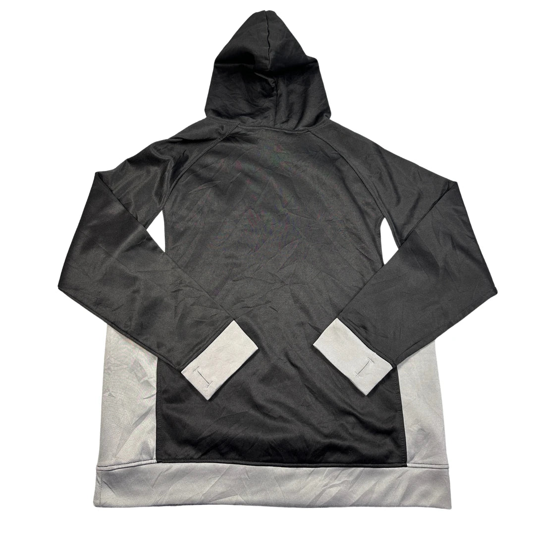 Sport Centre® Black Grey Panel Hoodie-L