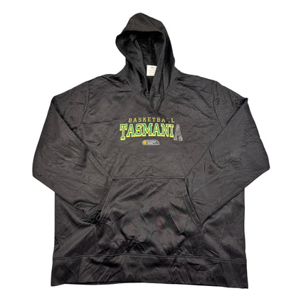 OnTrack® Black Basketball Graphic Hoodie-2XL