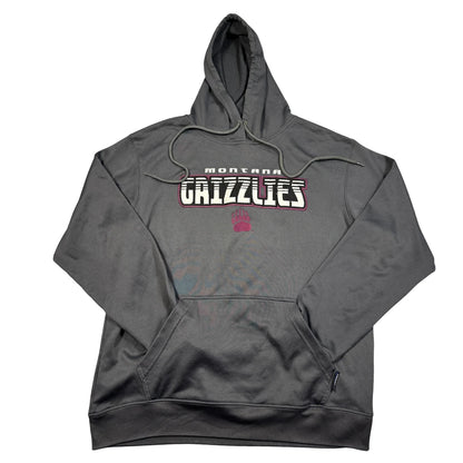 CI Sport® Grey Graphic Pullover Hoodie-M
