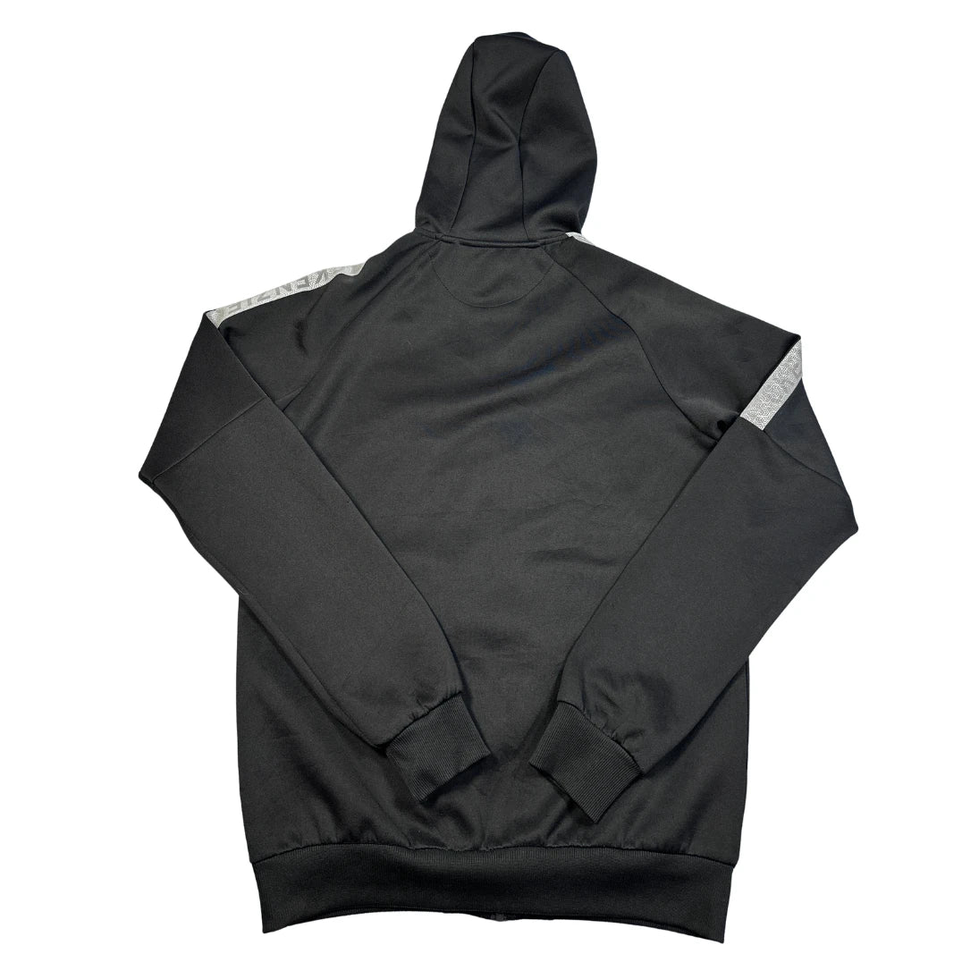 McKenzie® Black Taped Zip Hoodie-M