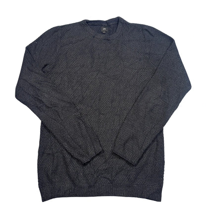River Island® Navy Textured Knit Sweater-XS