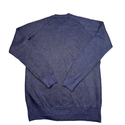 Unbranded Blue Marl Knit Sweater-L