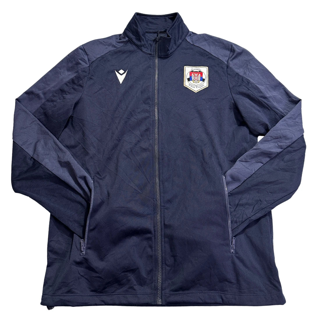 Macron® Navy Training Track Jacket-XL