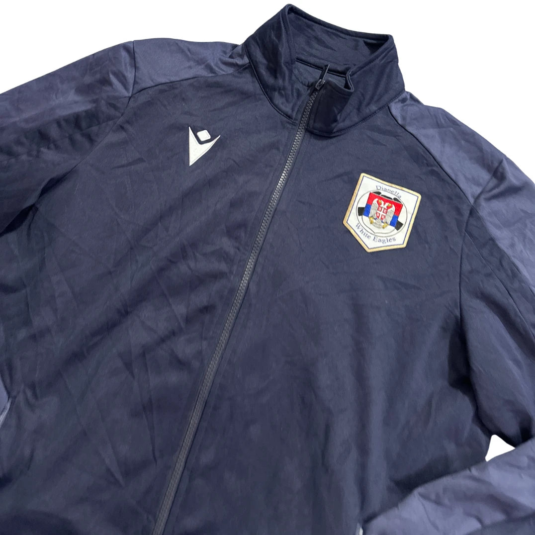 Macron® Navy Training Track Jacket-XL