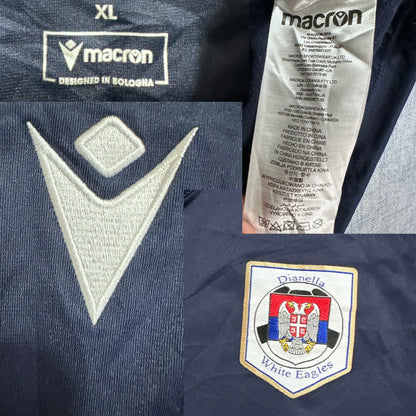 Macron® Navy Training Track Jacket-XL