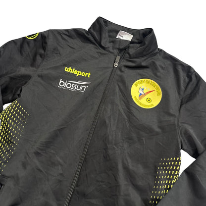 Uhlsport® Black Yellow Training Jacket-13-14Y