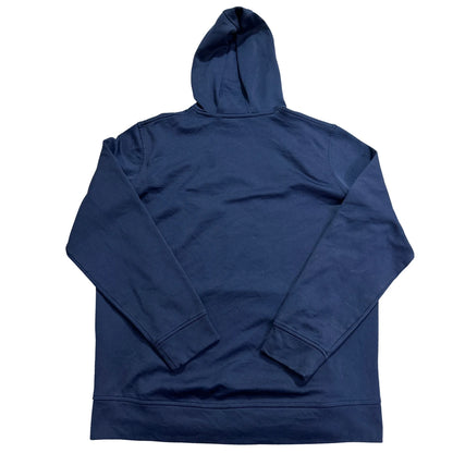 Under Armour® Navy Big Logo ColdGear Hoodie-L