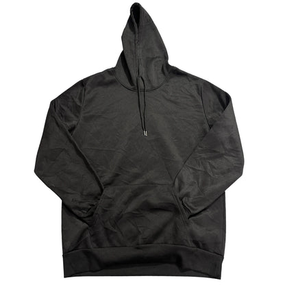 Unbranded Black Plain Pullover Hoodie-L