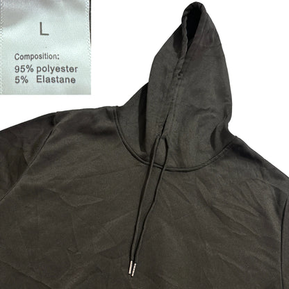 Unbranded Black Plain Pullover Hoodie-L