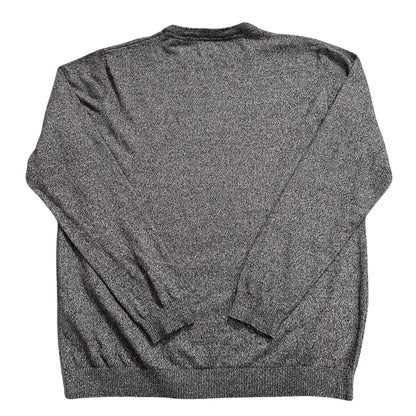 Jack & Jones® Grey Marl Crew Knit Sweater-XL