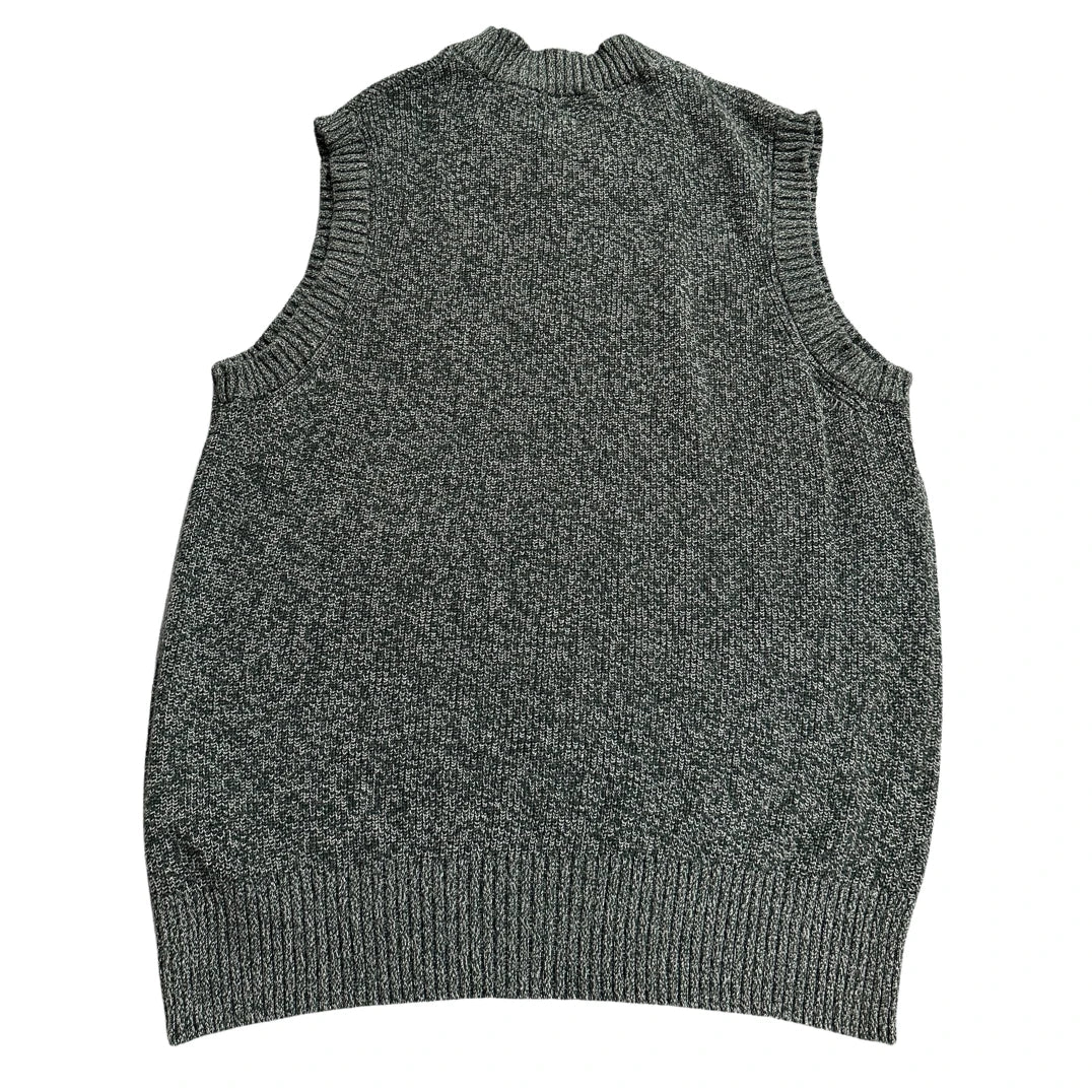 John Lewis® Green Marl Knit Sweater Vest-M