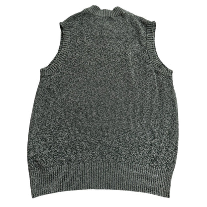 John Lewis® Green Marl Knit Sweater Vest-M