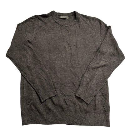 Primark® Charcoal Fine Knit Crew Sweater-L