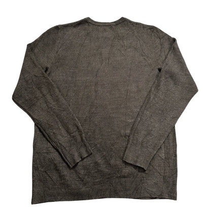 Primark® Charcoal Fine Knit Crew Sweater-L