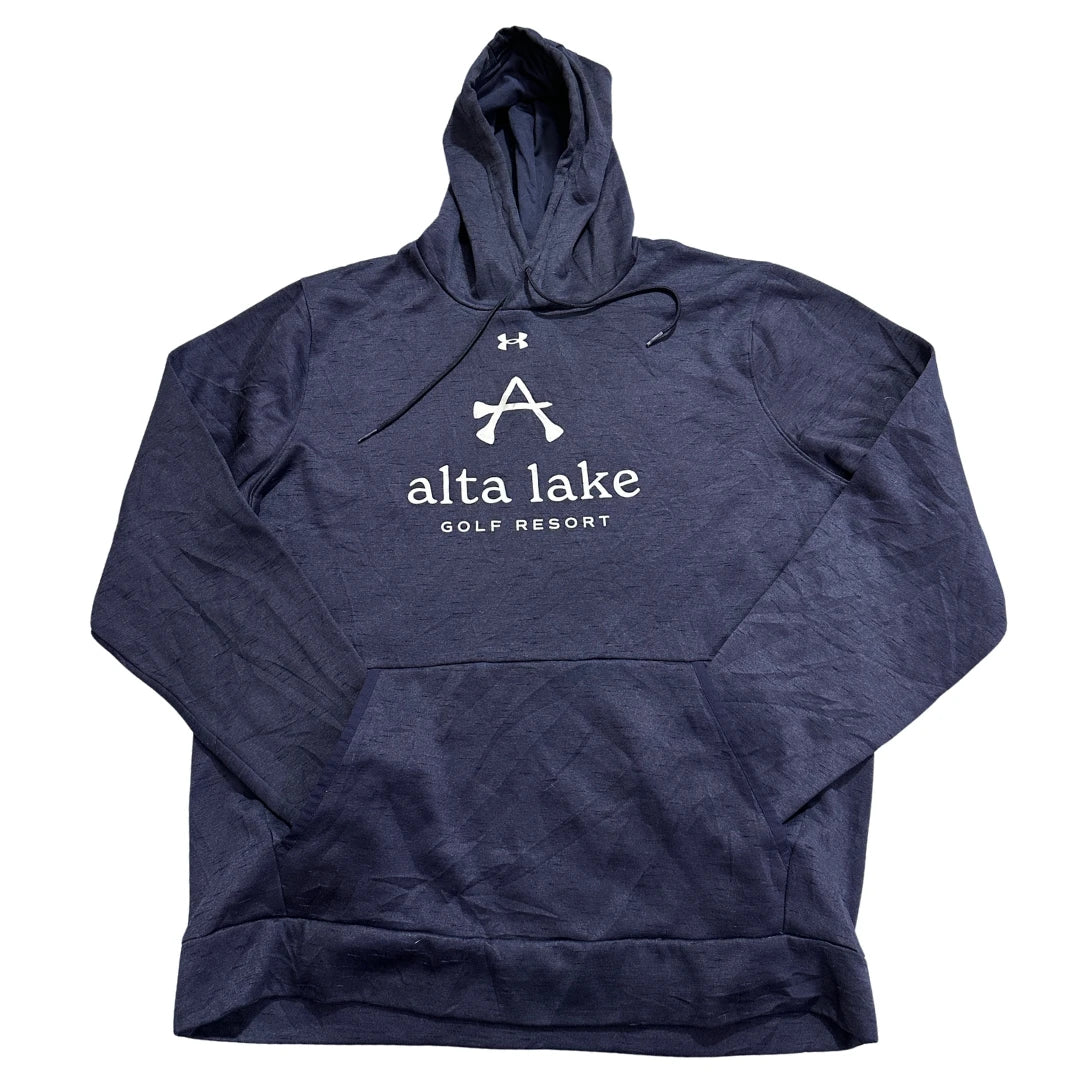 Under Armour® Navy Golf Graphic Hoodie-XL