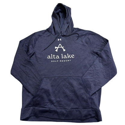 Under Armour® Navy Golf Graphic Hoodie-XL