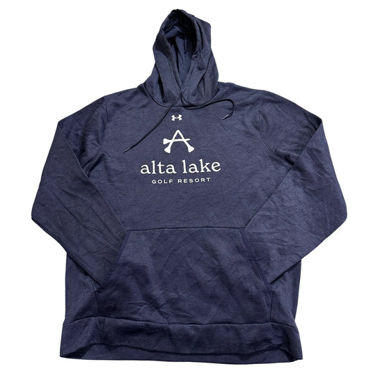 Under Armour® Navy Golf Graphic Hoodie-XL