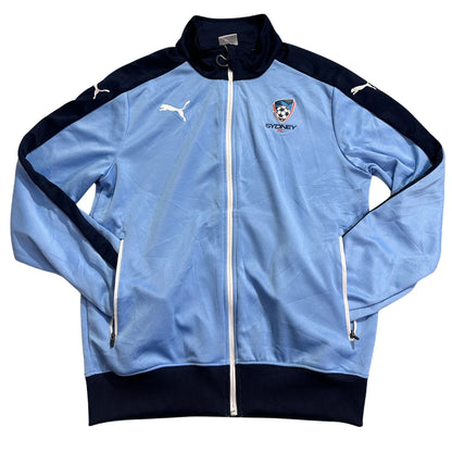 Puma® Sky Blue Navy Track Jacket-S