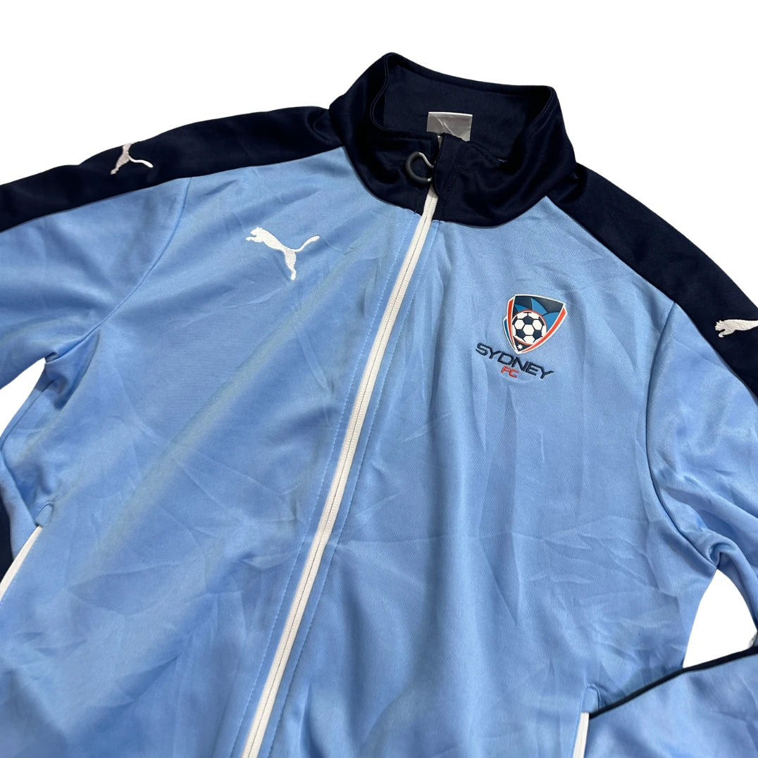 Puma® Sky Blue Navy Track Jacket-S
