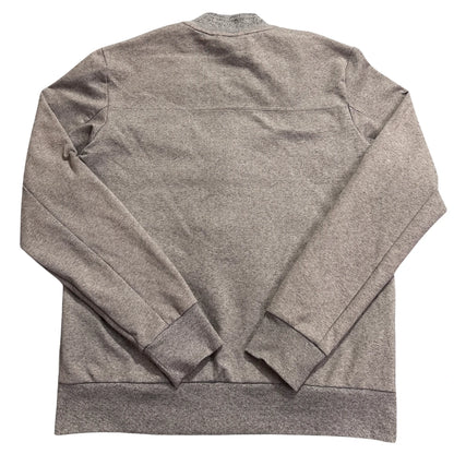 Reserved® Grey Marl Bomber Sweat Jacket-M