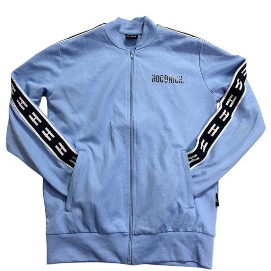 Hoodrich® Sky Blue Logo Tape Track Jacket-S