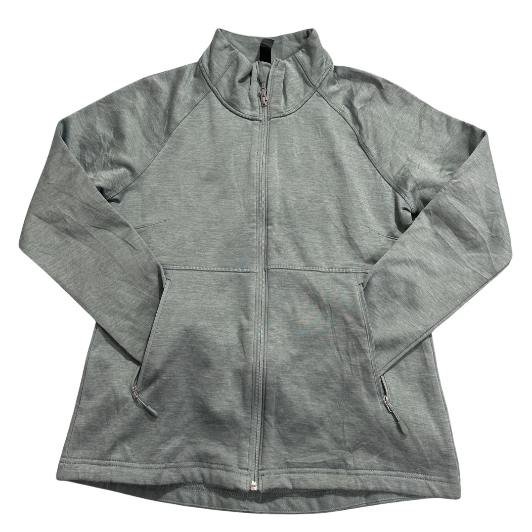 Kirkland Signature® Sage Grey Fleece Lined Zip Jacket-S