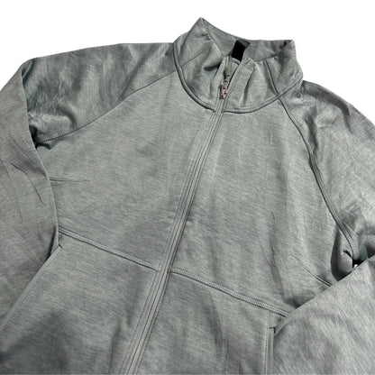 Kirkland Signature® Sage Grey Fleece Lined Zip Jacket-S