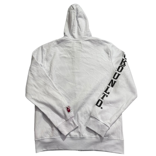 Ecko Unltd® White Big Logo Zip Hoodie-M