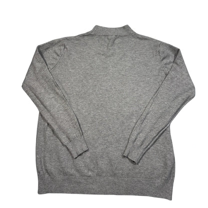 Unbranded Grey Mock Neck Knit Sweater-M