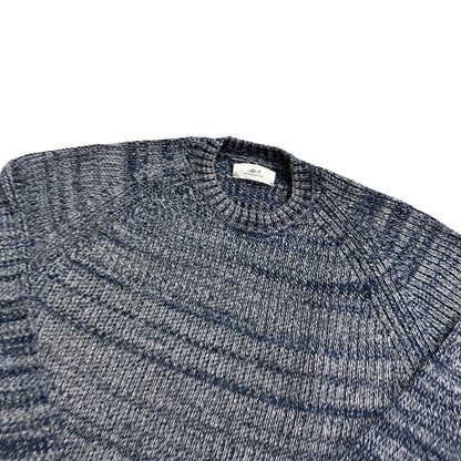 Mr P.® Blue Space Dye Knit Sweater-M
