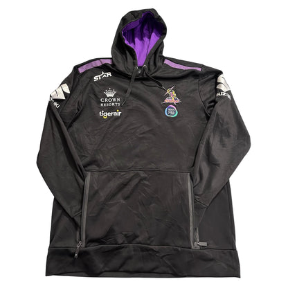 Star® Black Purple Zip Pocket Hoodie-2XL