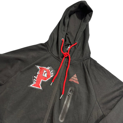 The Image® Black Red Graphic Zip Hoodie-S