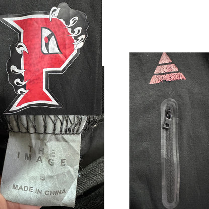 The Image® Black Red Graphic Zip Hoodie-S