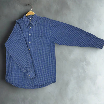 Engbers®. A German menswear brand. It features a fine, business-casual graph check pattern.