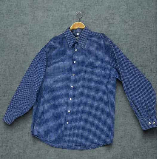 Engbers®. A German menswear brand. It features a fine, business-casual graph check pattern.