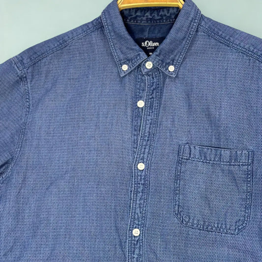S.OLIVER®. Offering a more interesting alternative to a plain chambray or denim shirt.