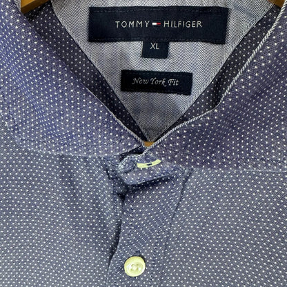 Tommy Hilfiger.® It comes in a handsome shade of dusty blue