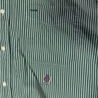 Tommy Hilfiger® Showcasing the brand's signature preppy, all-American style.