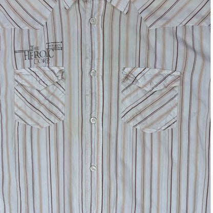 The Heroic Corp ®It features a modern take on the classic Western-style shirt.