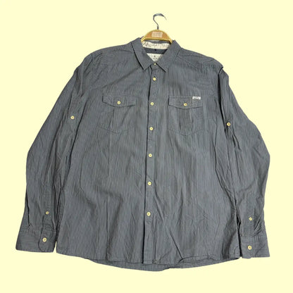 Blend The World Striped Casual Shirt – Men’s XL