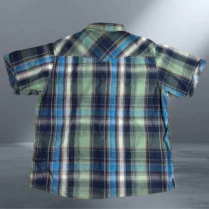 Classic Plaid Casual Shirt for Men |chest 26