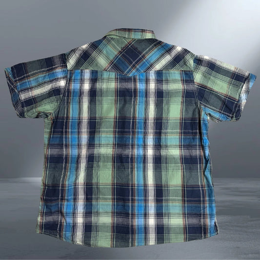 Classic Plaid Casual Shirt for Men |chest 26
