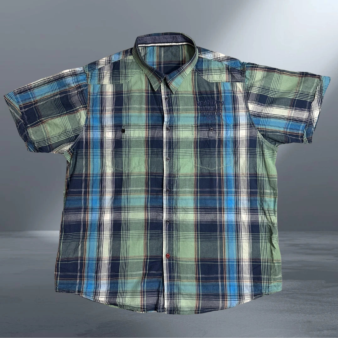 Classic Plaid Casual Shirt for Men |chest 26