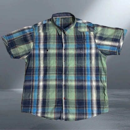 Classic Plaid Casual Shirt for Men |chest 26