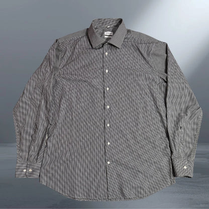Seidensticker Micro Check Shaped Fit Shirt for Men |chest 23