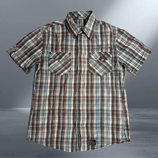 Southern Menswear Casual Check Shirt for Men|chest 22