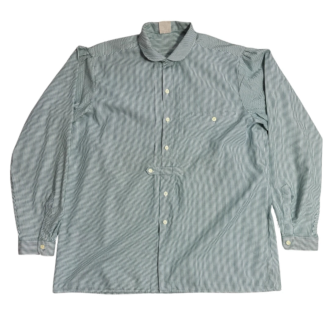 Amann Men’s Traditional Striped Long Sleeve Button Down Shirt 👔|CHEST24