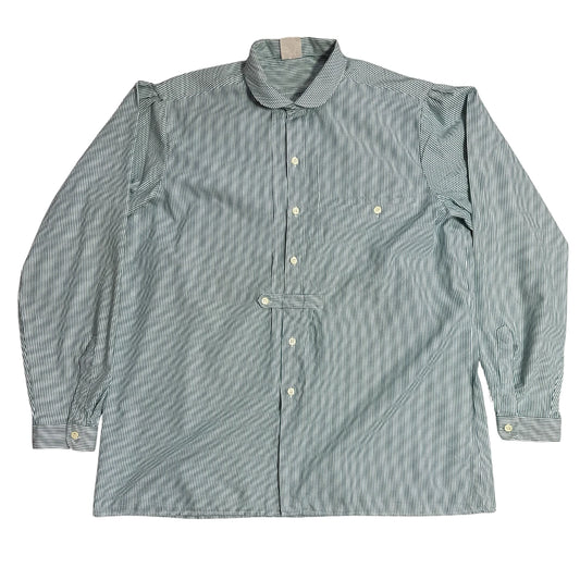 Amann Men’s Traditional Striped Long Sleeve Button Down Shirt 👔|CHEST24